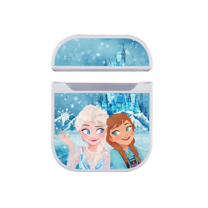 Frozen The Magic of Ice Apple Airpods Case White