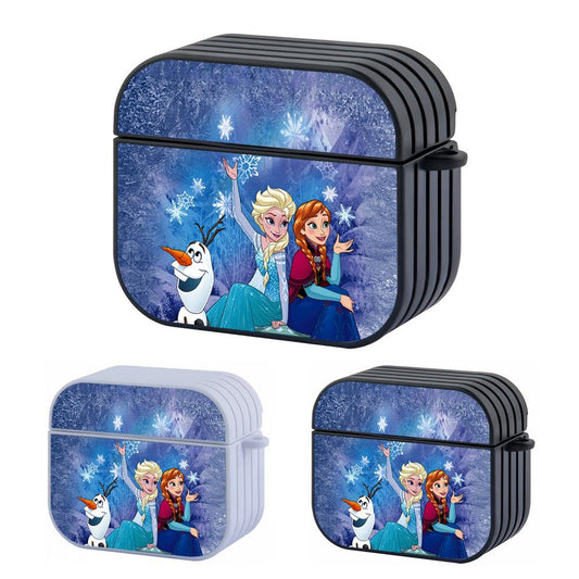 Frozen Together in Snowy Weather Apple Airpods 3 Case