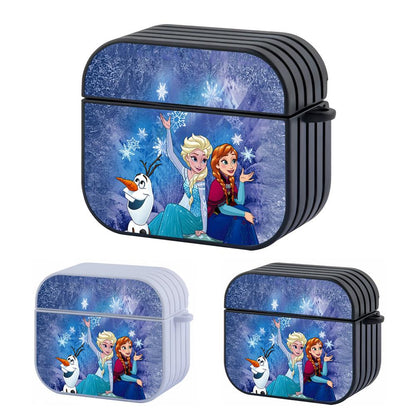 Frozen Together in Snowy Weather Apple Airpods 4 Case