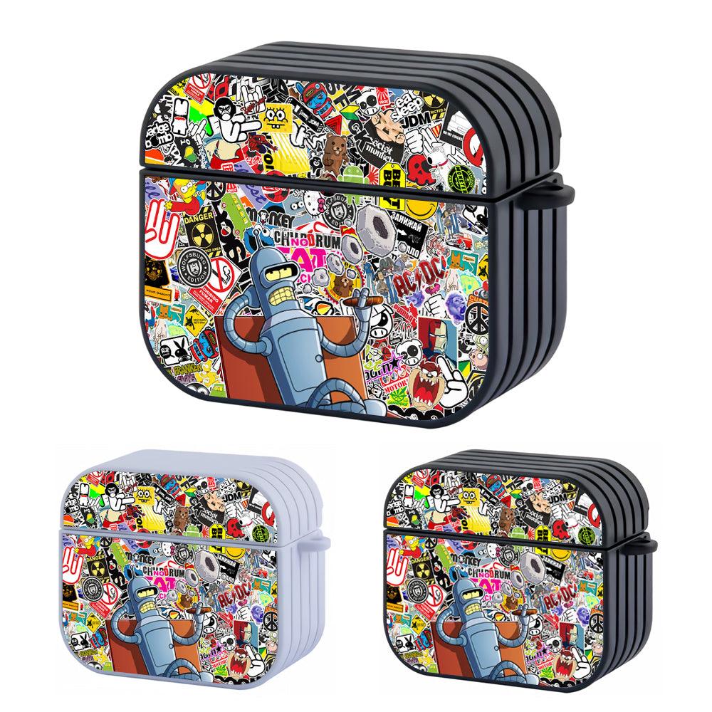 Futurama Bender Quality Day Apple Airpods 4 Case