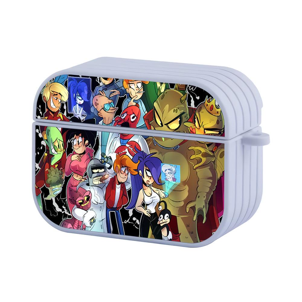 Futurama Love in Another Galaxy Apple Airpods Pro 2 Case White