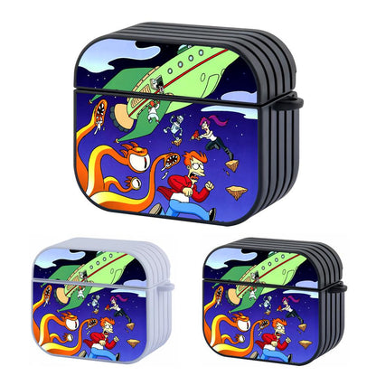 Futurama They Are Fighting and Iam Run Apple Airpods 3 Case