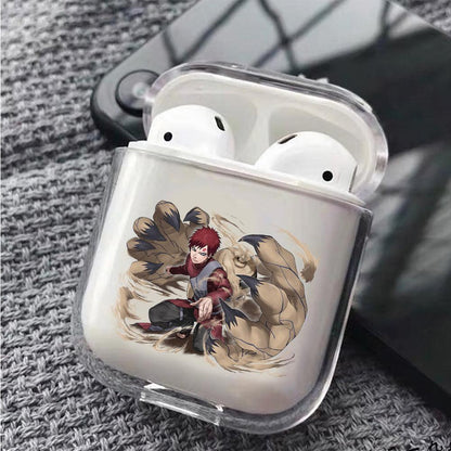 Gaara Monstrous Sand Arm Jutsu Apple Airpods Clear Case