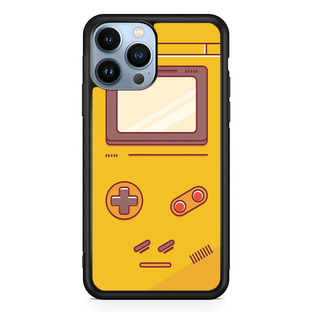 Game Box Yellow Plesure iPhone 14 Pro Case