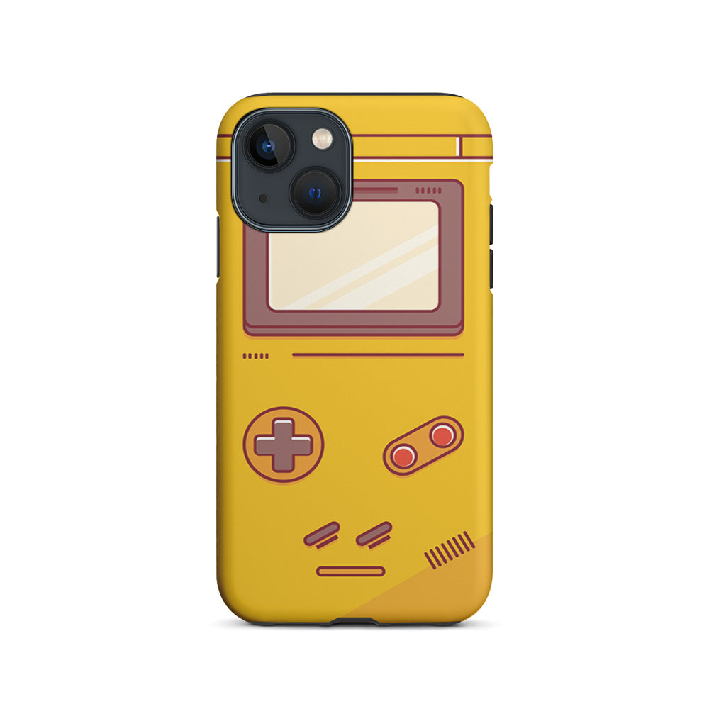 Game Box Yellow Plesure iPhone 15 Plus Case