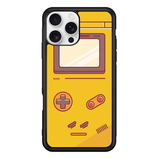 Game Box Yellow Plesure iPhone 16 Pro Case