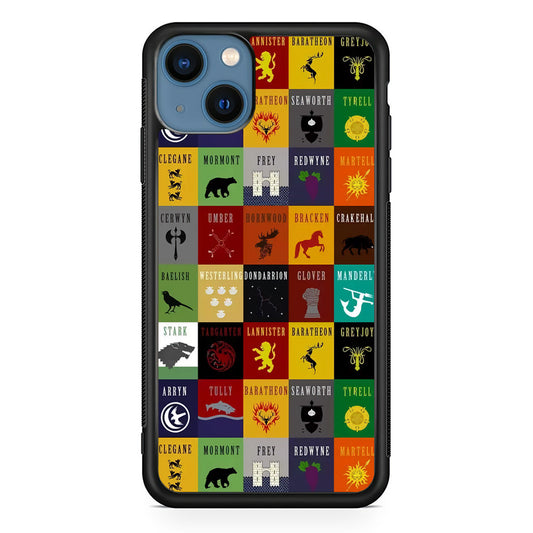 Game Of Thrones Collage iPhone 15 Case - Carneyforia