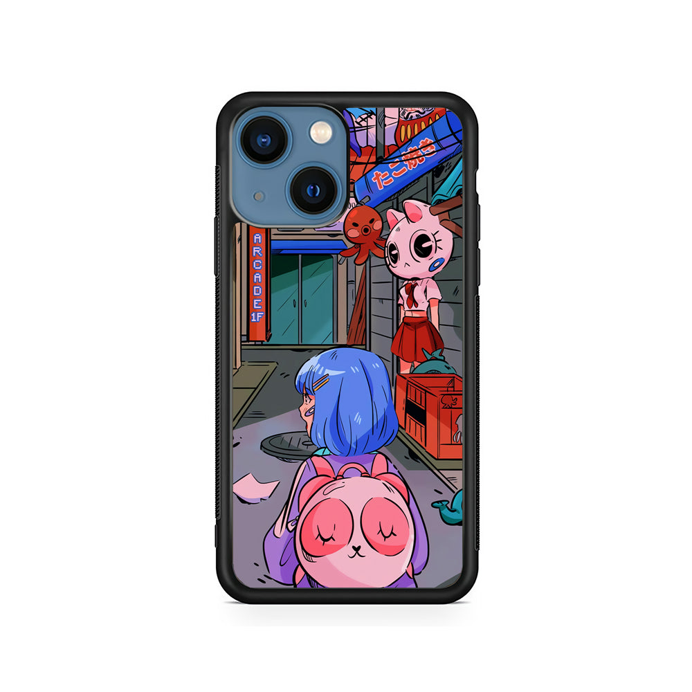 Game and The Girl Choice iPhone 14 Plus Case