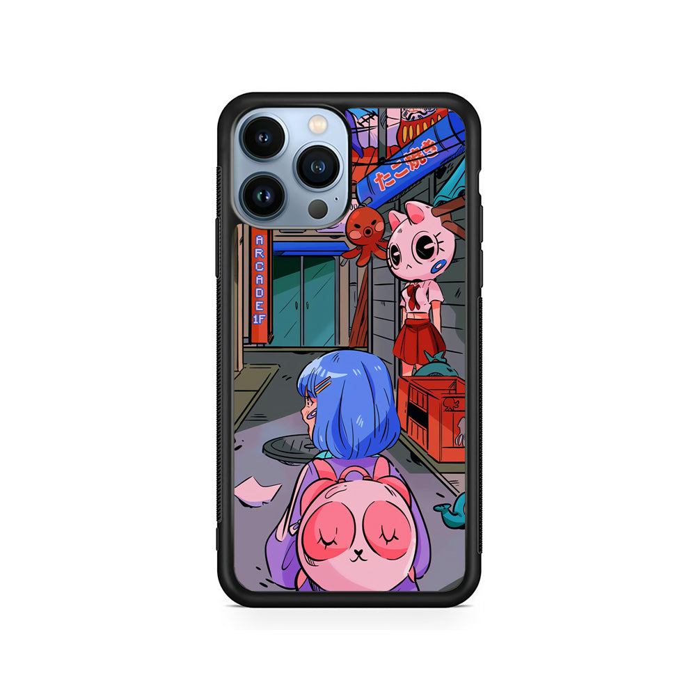 Game and The Girl Choice iPhone 14 Pro Max Case