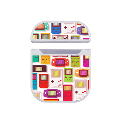 Game console Pocket Retro Apple Airpods Case White
