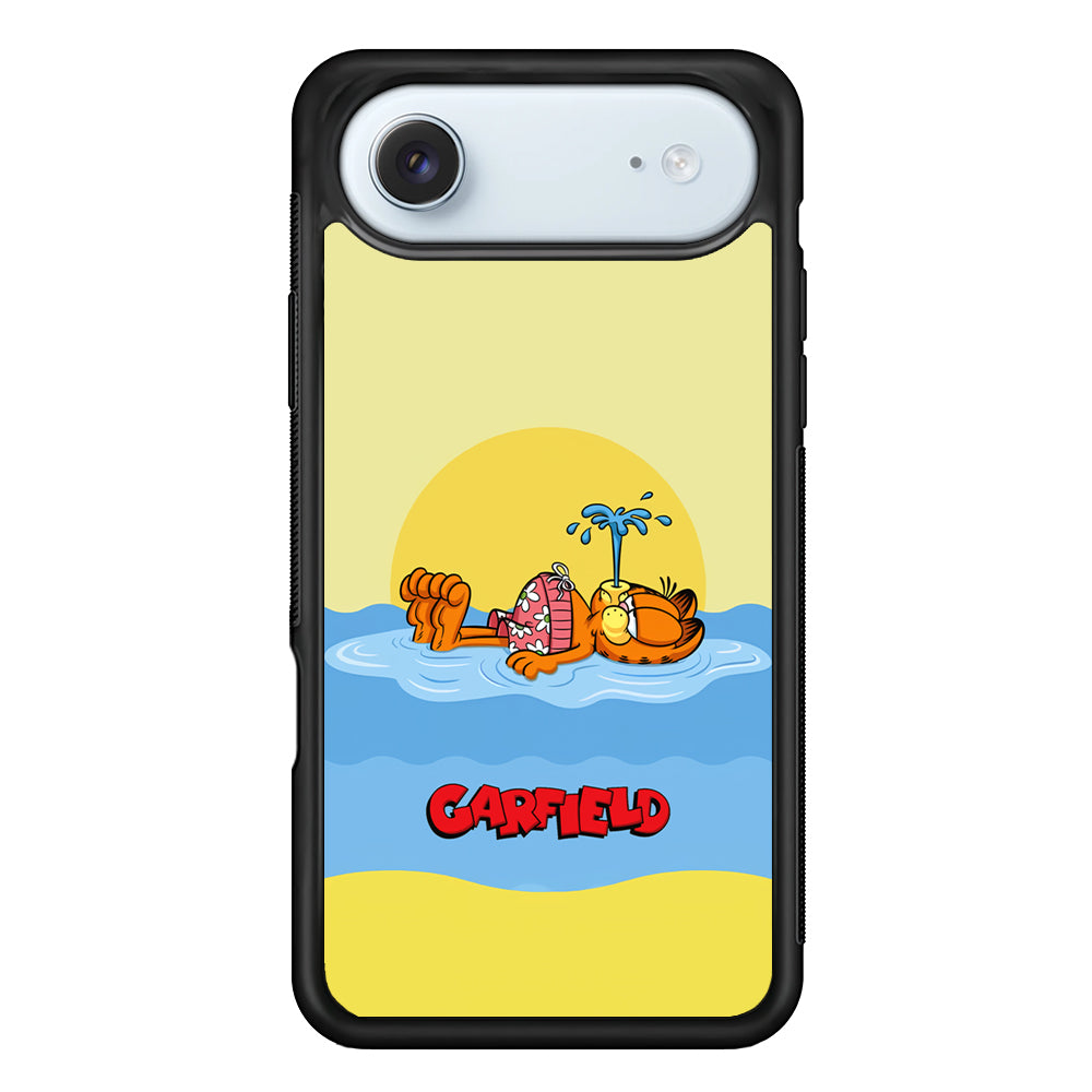 Garfield Bask on The Water iPhone 17 Air Case