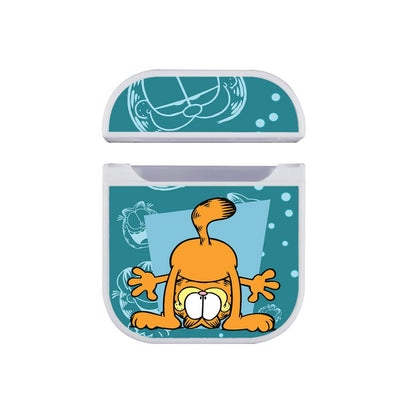 Garfield Confused By The Whole Situation Apple Airpods Case White