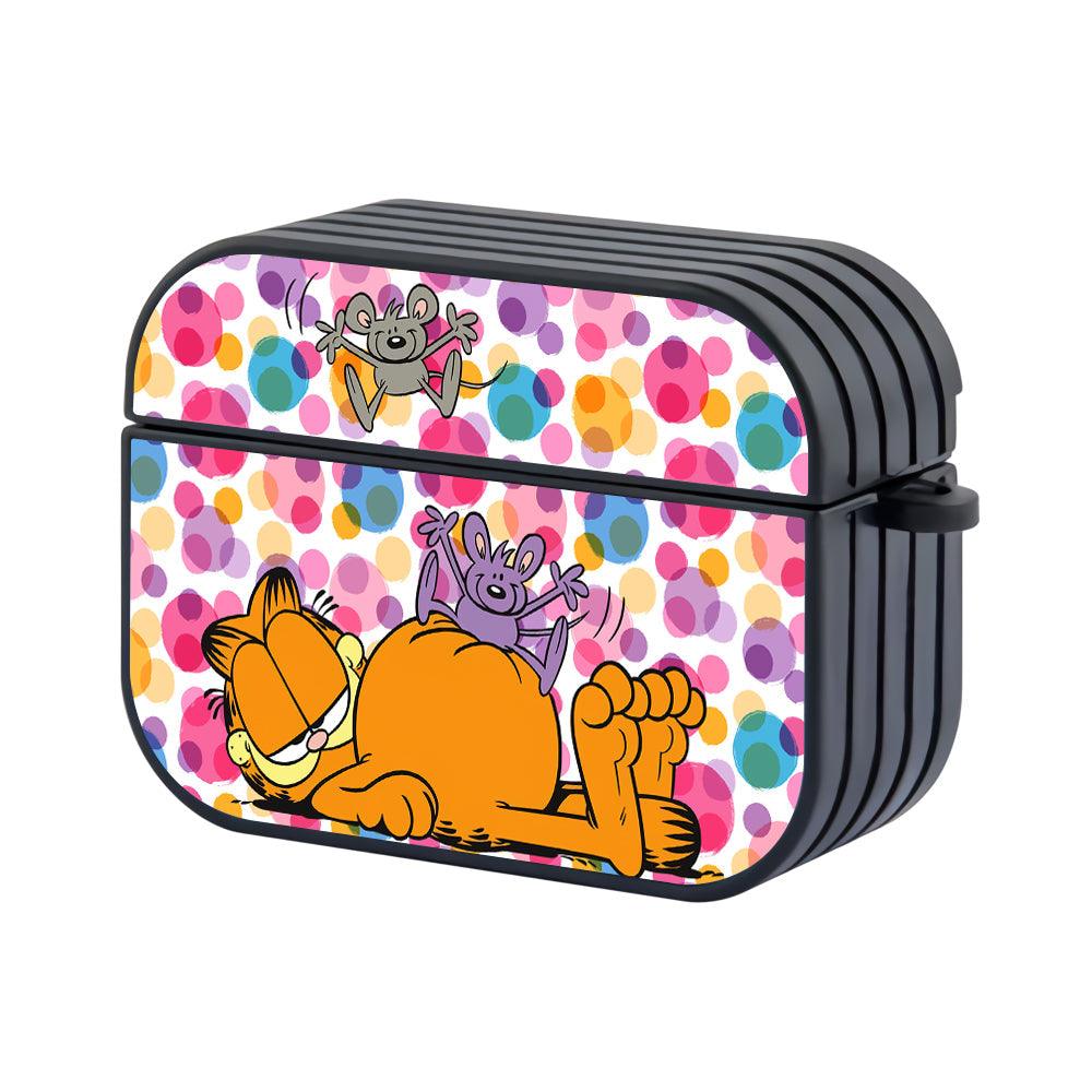 Garfield Let Them Play Apple Airpods Pro 2 Case Black
