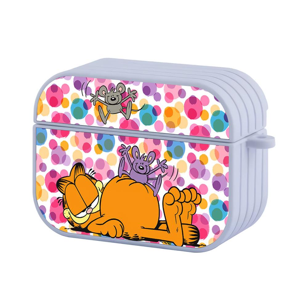 Garfield Let Them Play Apple Airpods Pro 3 Case-White-Carneyforia