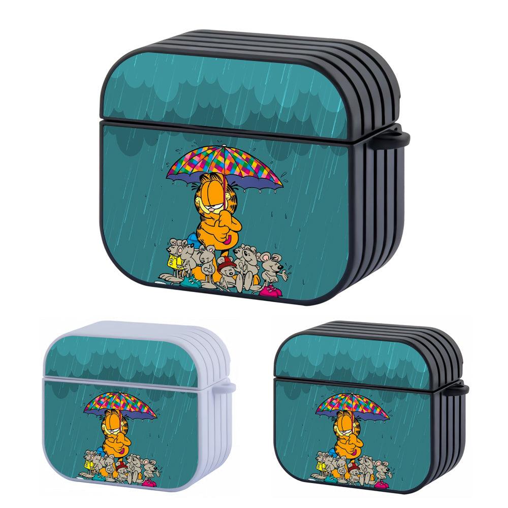 Garfield Shelter from The Pouring Rain Apple Airpods 3 Case