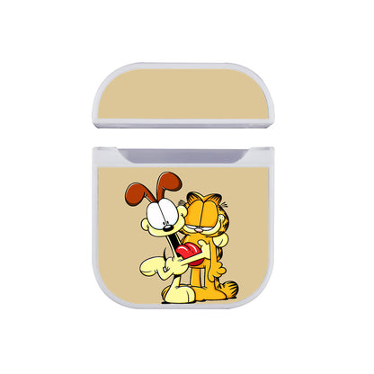 Garfield and Odie Apple Airpods Case White