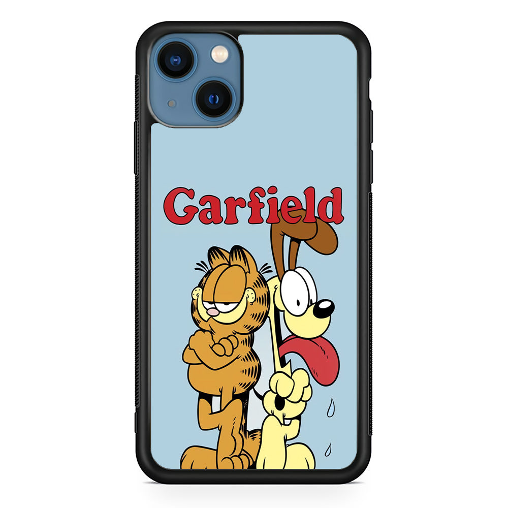 Garfield and Odie Character iPhone 15 Plus Case - Carneyforia