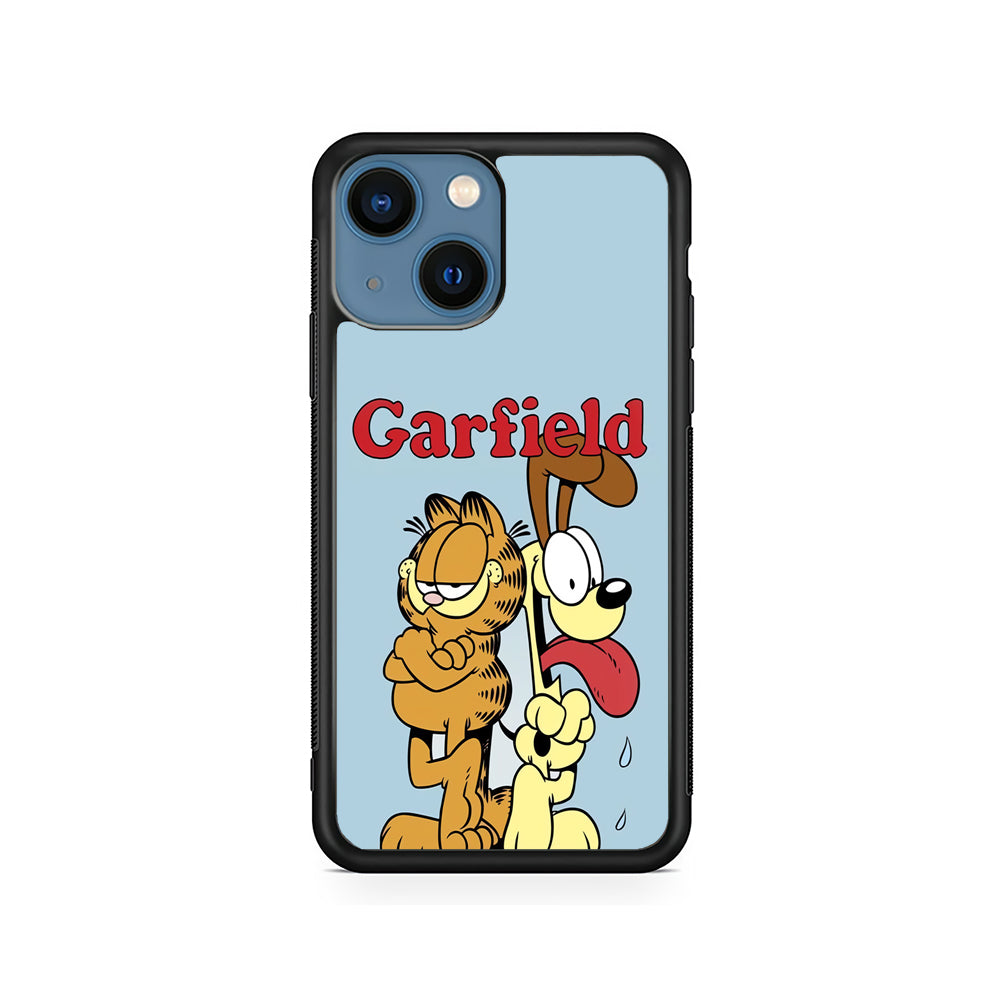 Garfield and Odie Character iPhone 14 Plus Case