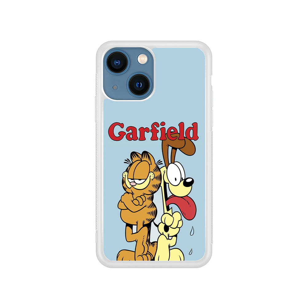 Garfield and Odie Character iPhone 14 Plus Case