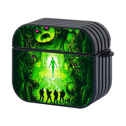 Ghostbusters Not Logged in to Return Apple Airpods 4 Case Black