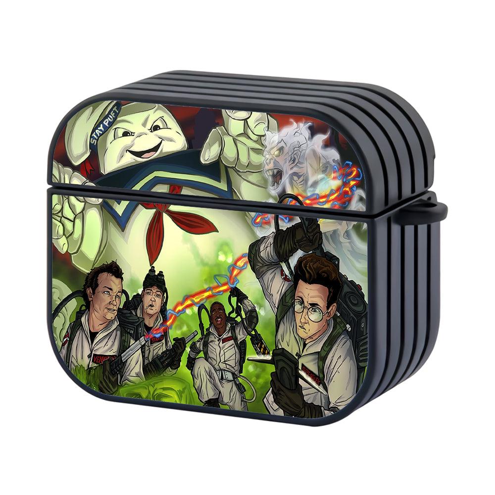 Ghostbusters The Binder Attack Apple Airpods 4 Case Black
