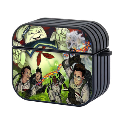 Ghostbusters The Binder Attack Apple Airpods 4 Case Black