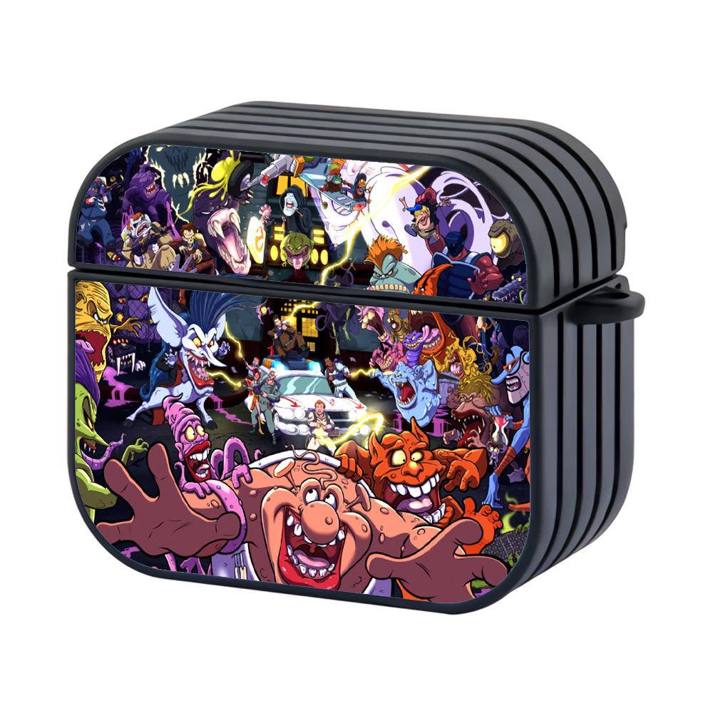 Ghostbusters The Trapping Lightning Apple Airpods 3 Case Black