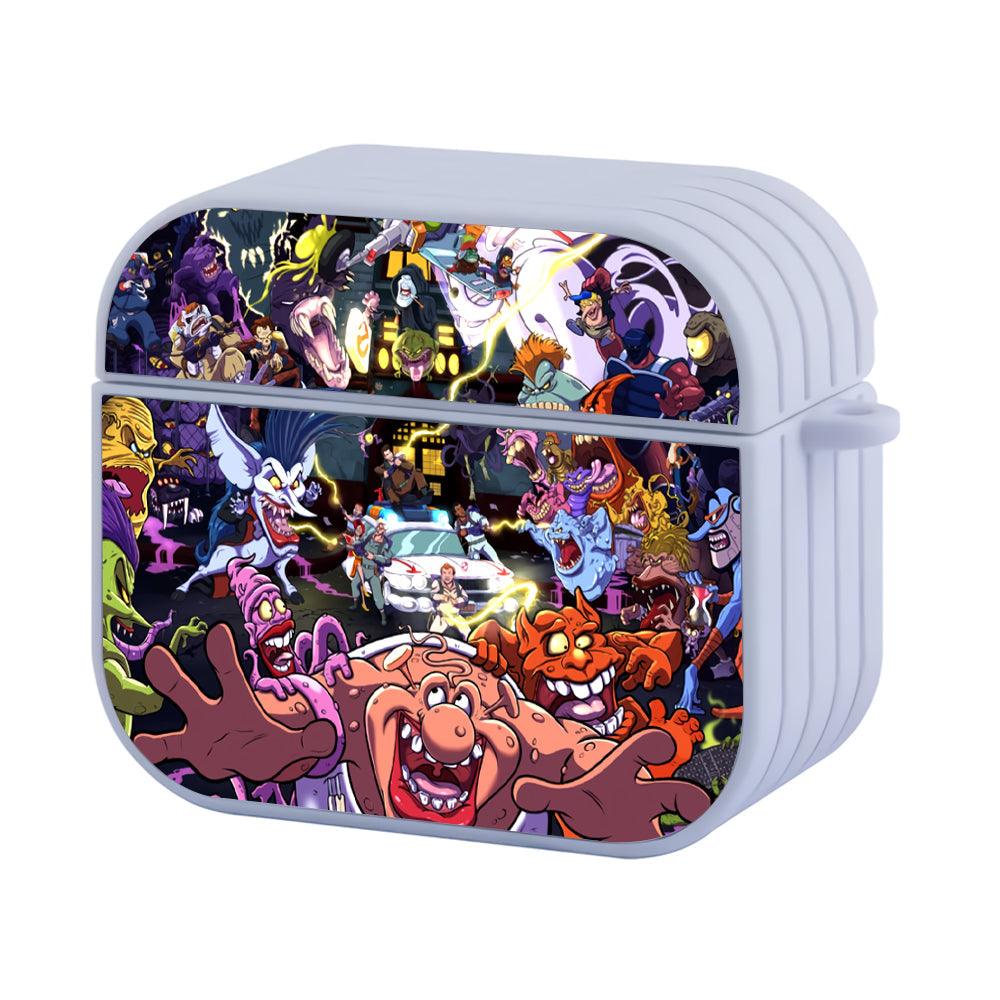Ghostbusters The Trapping Lightning Apple Airpods 4 Case White