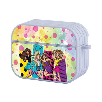 Girly Squad on Duty Apple Airpods Pro 3 Case-White-Carneyforia