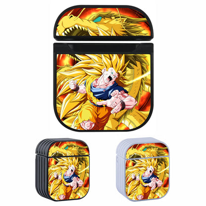 Goku Saiyan With Dragon Apple Airpods Case