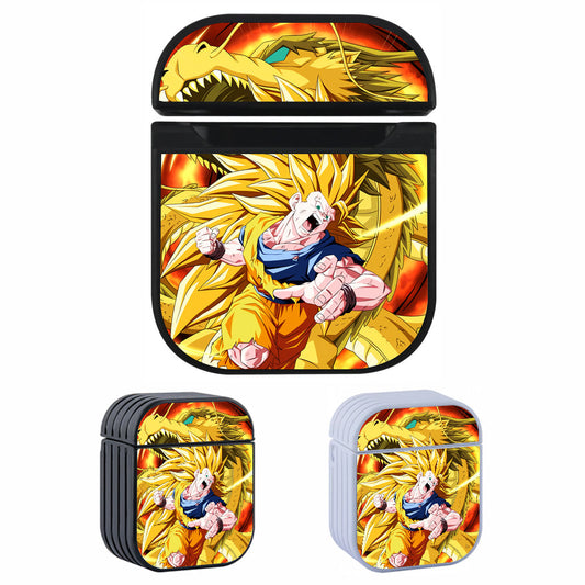 Goku Saiyan With Dragon Apple Airpods Case