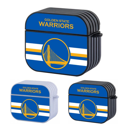 Golden State Warriors NBA Square Flag in Hand Apple Airpods 4 Case