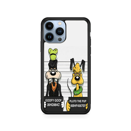 Goofy and Pluto Get Caught iPhone 15 Pro Max Case