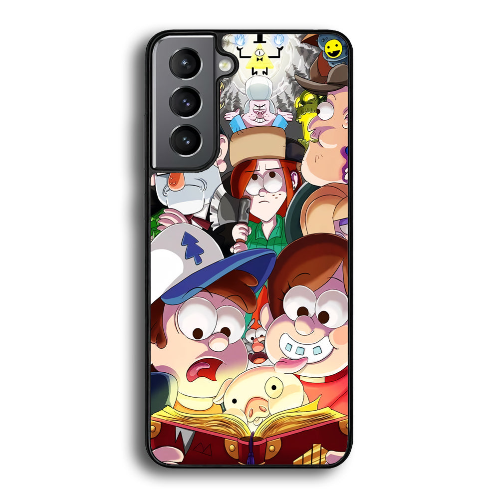 Gravity Falls All Character Samsung Galaxy A15 Case - Carneyforia