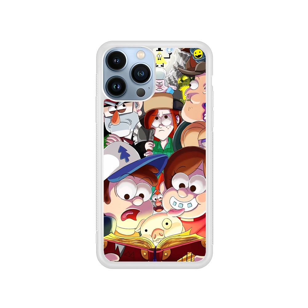 Gravity Falls All Character  iPhone 14 Pro Max Case