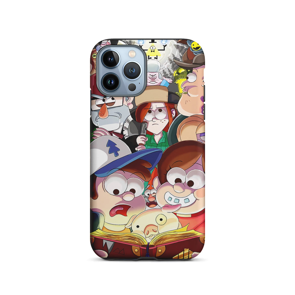 Gravity Falls All Character  iPhone 14 Pro Max Case