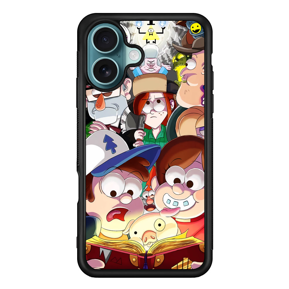 Gravity Falls All Character iPhone 17 Case