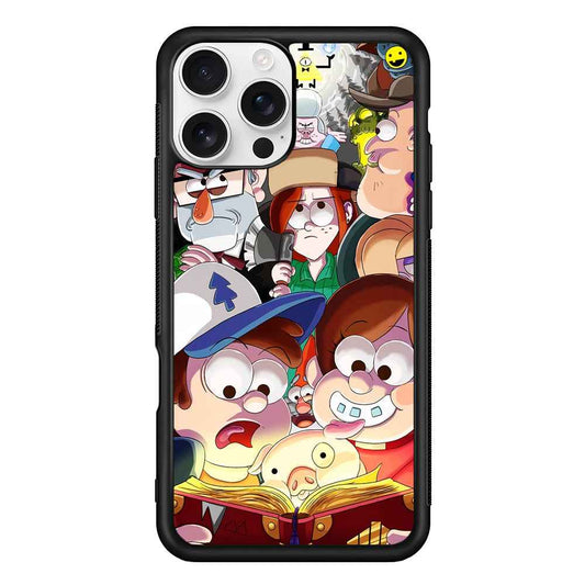 Gravity Falls All Character iPhone 16 Pro Case