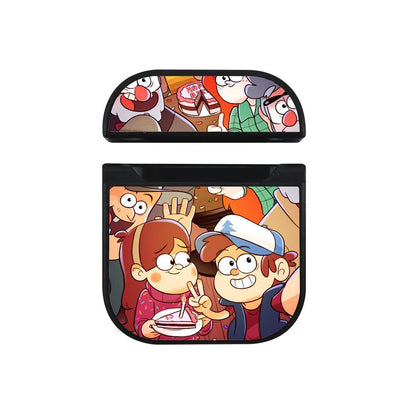 Gravity Falls Birthday Party for This Year Apple Airpods Case Black