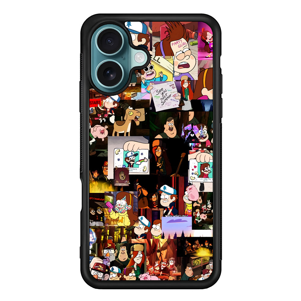 Gravity Falls Collage iPhone 17 Case
