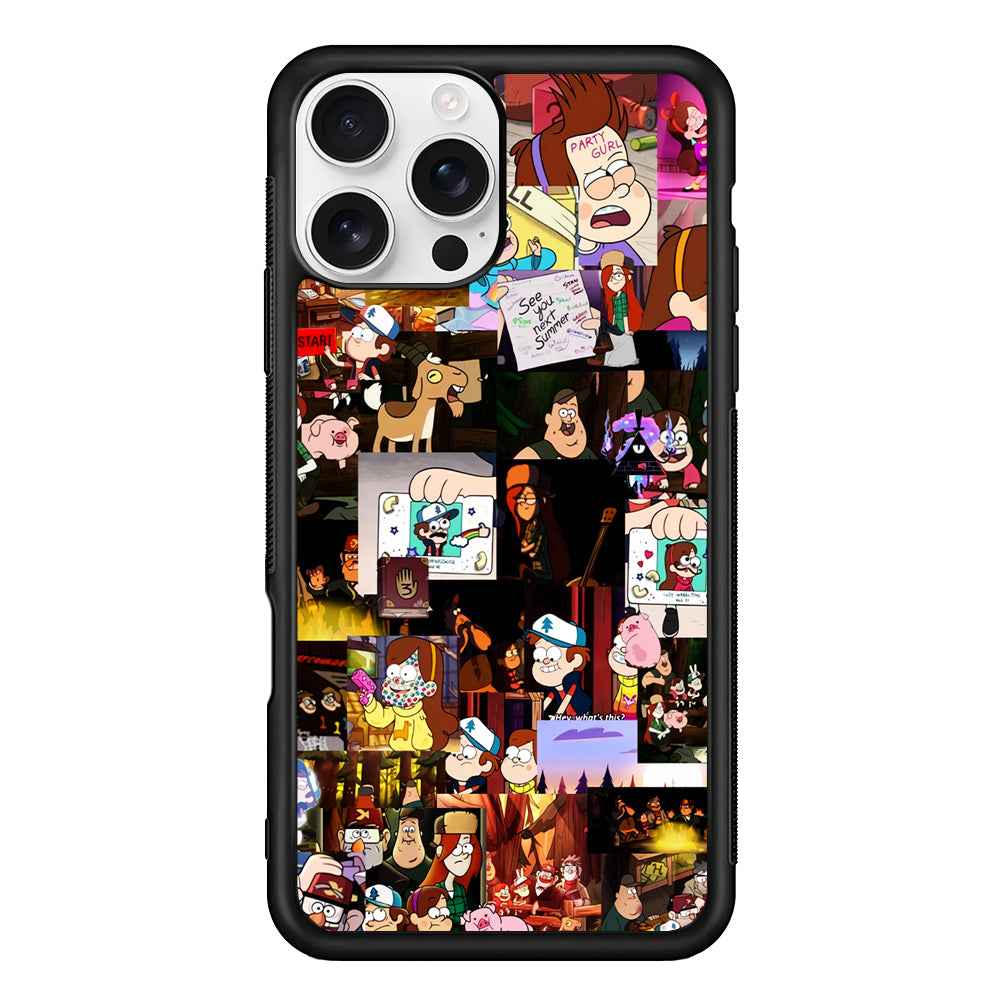 Gravity Falls Collage iPhone 16 Pro Max Case