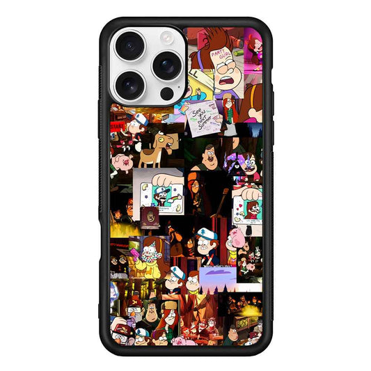 Gravity Falls Collage iPhone 16 Pro Case