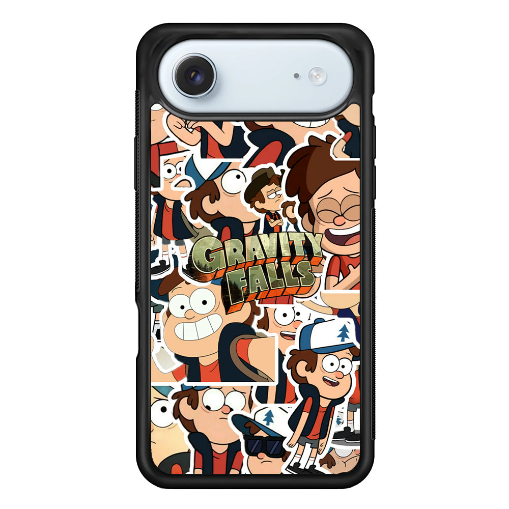 Gravity Falls Smile Collage from Dipper iPhone 17 Air Case