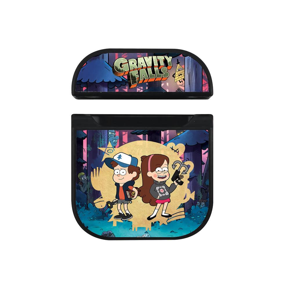 Gravity Falls To The Adventure Dimension Apple Airpods Case Black