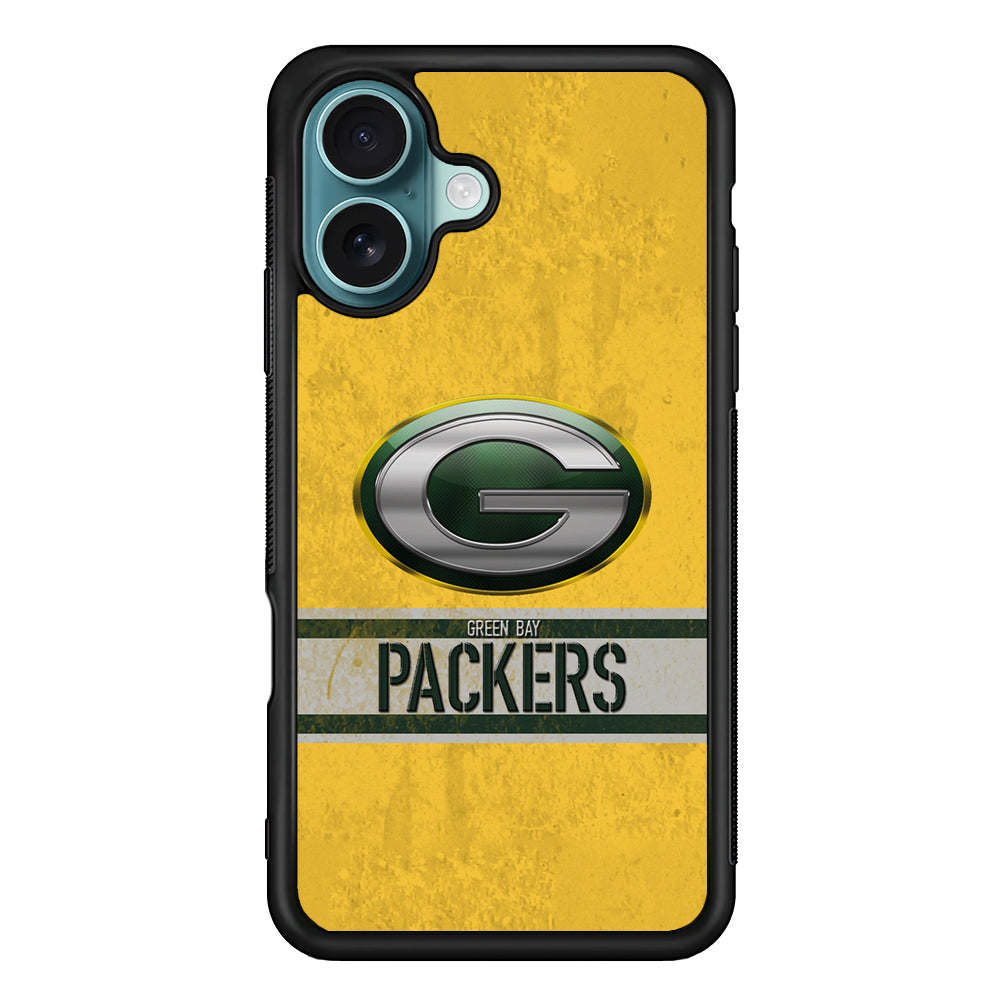 Green Bay Packers Abstract on The Wall iPhone 17 Case