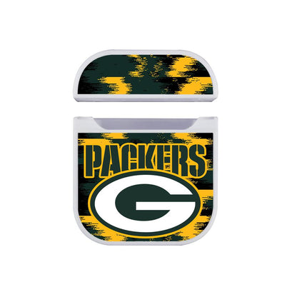 Green Bay Packers The Struggle Streak Apple Airpods Case White