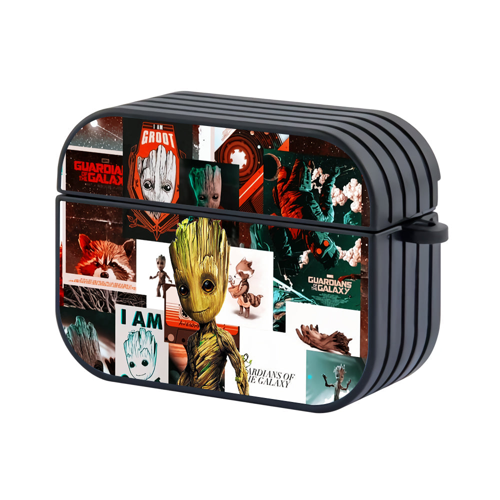 Groot Aesthetic Collage Apple AirPods Pro 3 Case