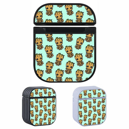 Groot Chibi Pattern Collection Apple Airpods Case