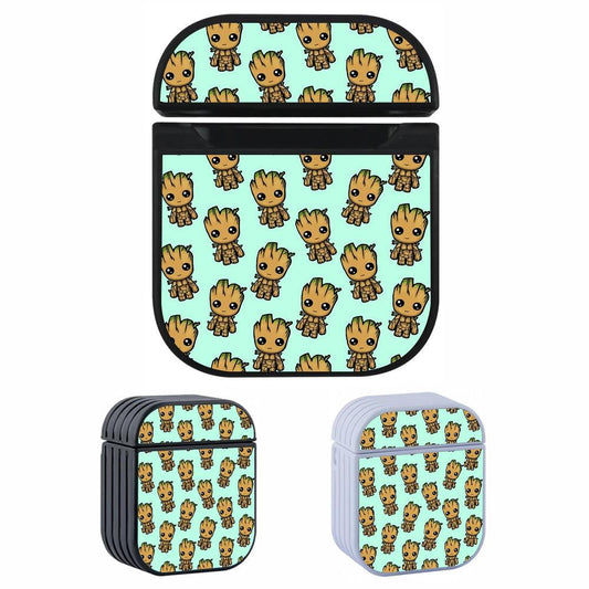 Groot Chibi Pattern Collection Apple Airpods Case