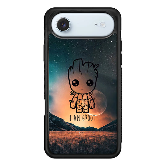 Groot Cute Silhouette Form iPhone 17 Air Case